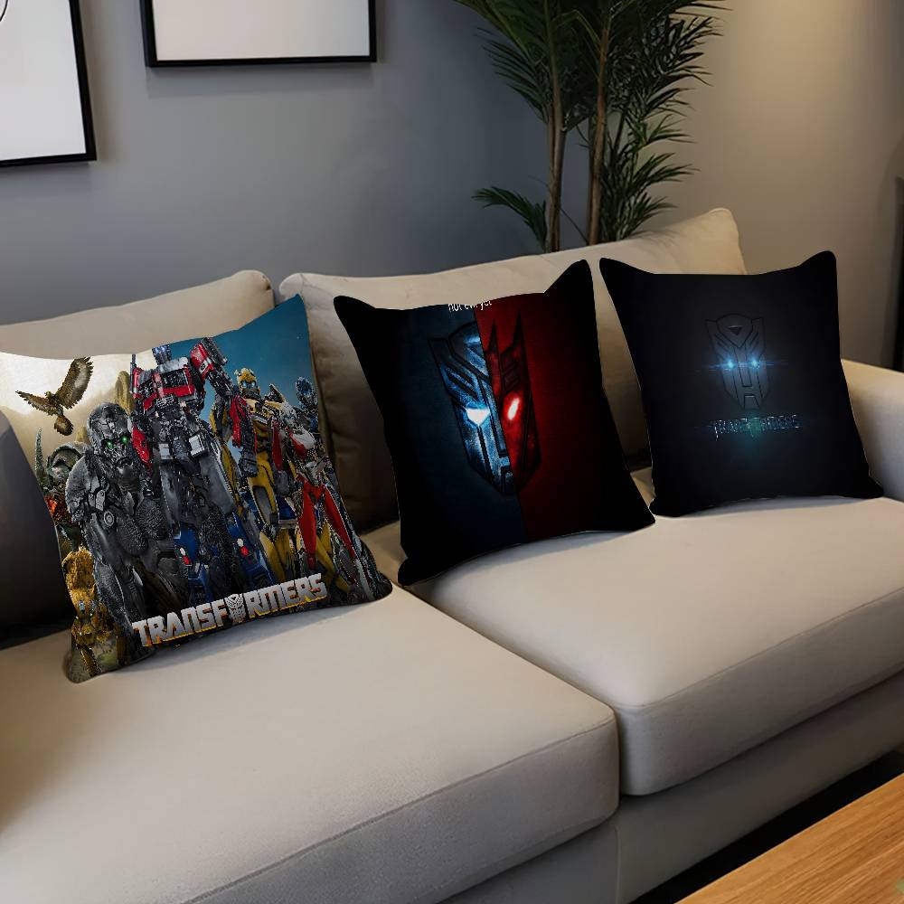 Home Fashion Textiles - แฟชั่นที-ทรานส์ฟอร์เมอร์สปลอกหมอนแบบกำหนดเอง ปลอกหมอนกันฝุ่น ตกแต่งห้องนอนเด็ก ปลอกหมอนสำหรับงานปาร์ตี้ ของขวัญวันเกิดสำหรับเด็ก