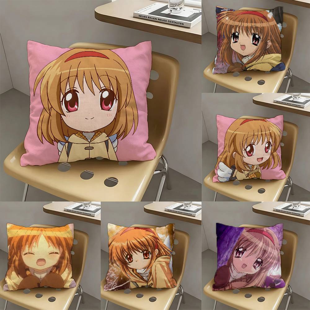 Home Fashion Textiles - ปลอกหมอนลายตัวละครอนิเมะ Ayu Tsukimiya 1 ชิ้น ปลอกหมอนทรงสี่เหลี่ยม