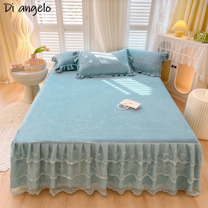 ผ้าคลุมเตียงคริสตัลเวลเวทสไตล์ - Home Fashion Textiles บทวิจารณ์และราคา