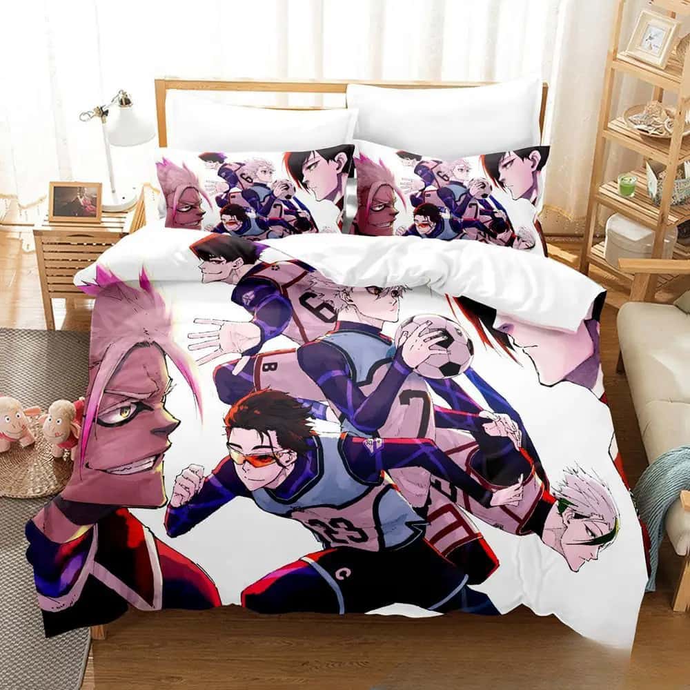 ชุดเครื่องนอนลายอนิเมะ Blue Lo - Home Fashion Textiles บทวิจารณ์และราคา